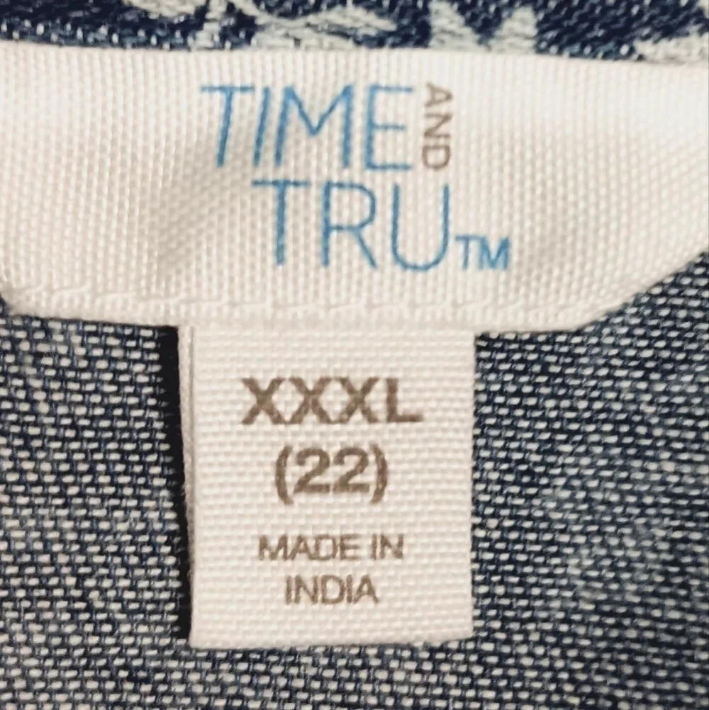 Time and Tru 100%cotton time